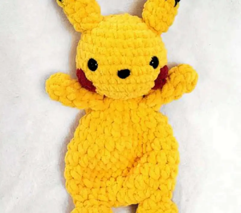 Complimentary Beginner Friendly crochet pattern: Pika the Electric Mouse Amigurumi Pattern - Simple to follow guide