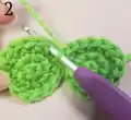 Yoshi Amigurumi Pattern step 3 - details and accessories