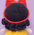 Snow White Amigurumi Pattern step 3 - details and accessories