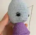 Potion Bottle Amigurumi Pattern step 4 - final assembly and finishing