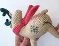Storm the Deer Amigurumi Pattern step 4 - final assembly and finishing