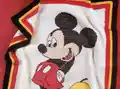 Mickey Mouse Blanket Crochet Pattern step 1 - construction progress