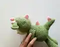 Mini Dragon Amigurumi Pattern step 3 - details and accessories