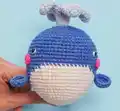 Aquarium Collection Amigurumi Pattern step 2 - assembly progress