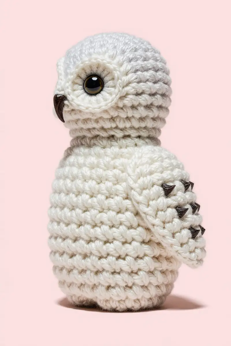 Complimentary Intermediate crochet pattern: Hedwig the Owl Amigurumi Pattern - Simple to follow guide