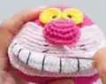 Cheshire Cat Amigurumi Pattern step 4 - final assembly and finishing