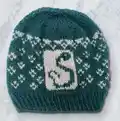 Slytherin Knit Hat Pattern step 4 - final assembly and finishing