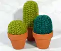 Amigurumi Cactus Collection Amigurumi Pattern step 3 - details and accessories