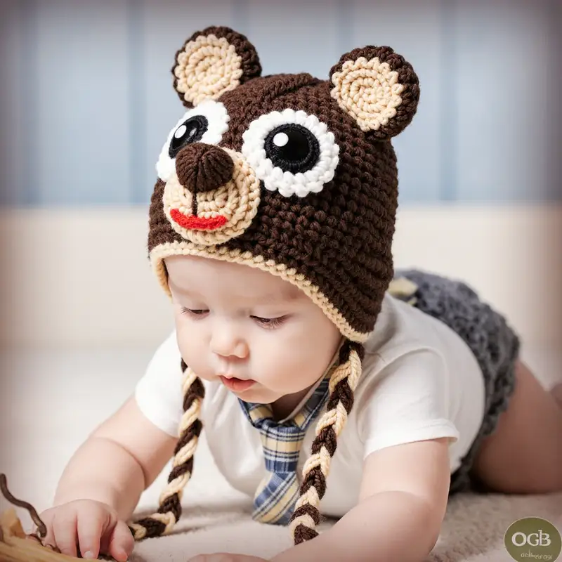 Complimentary Intermediate crochet pattern: Animal Hats Crochet Pattern Collection - Simple to follow guide