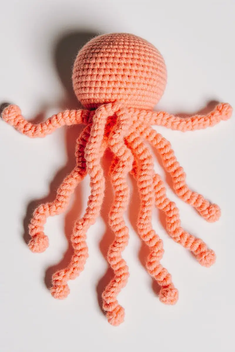 Complimentary Beginner Friendly crochet pattern: Crochet Octopus Amigurumi Pattern - Simple to follow guide