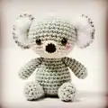 Koala Amigurumi Pattern step 1 - construction progress