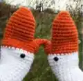 Adorable Goose Mittens Crochet Pattern step 4 - final assembly and finishing