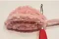 Ice Cream Turtle Amigurumi Pattern step 2 - assembly progress