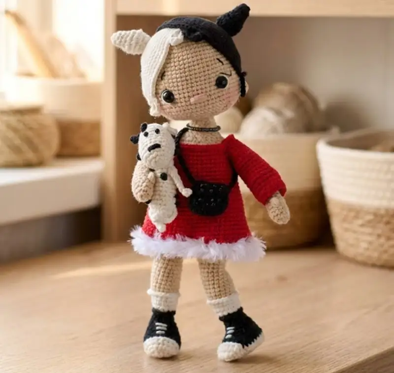 Complimentary Advanced crochet pattern: Cruella Doll Amigurumi Pattern - Simple to follow guide