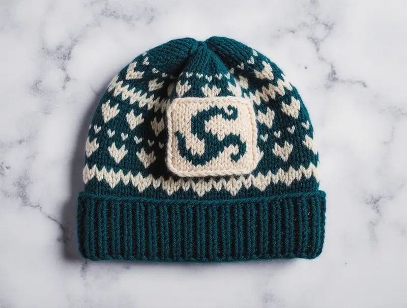 Complimentary Intermediate crochet pattern: Slytherin Knit Hat Pattern - Simple to follow guide