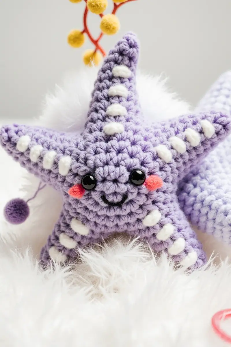 Complimentary Beginner Friendly crochet pattern: Nemo Starfish Amigurumi Pattern - Simple to follow guide