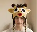Crochet Hatimals Giraffe Hat Pattern step 1 - construction progress