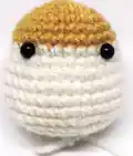 Hungry Hamsters Amigurumi Pattern step 2 - assembly progress