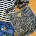 Grindstone Tote Bag Crochet Pattern step 3 - details and accessories