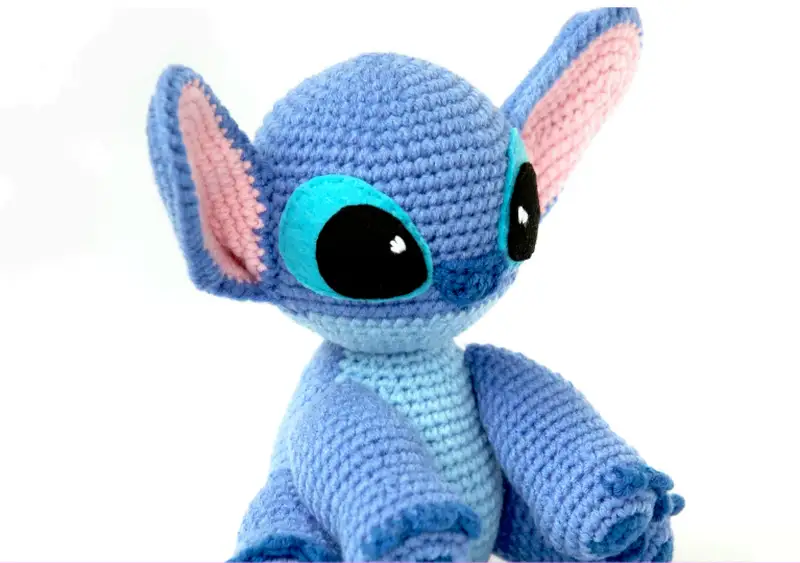 Complimentary Intermediate crochet pattern: Stitch Amigurumi Pattern - Simple to follow guide