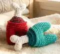 Among Us Crewmate Amigurumi Pattern step 1 - construction progress