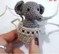Hot Air Balloon Baby Mobile Amigurumi Pattern step 4 - final assembly and finishing