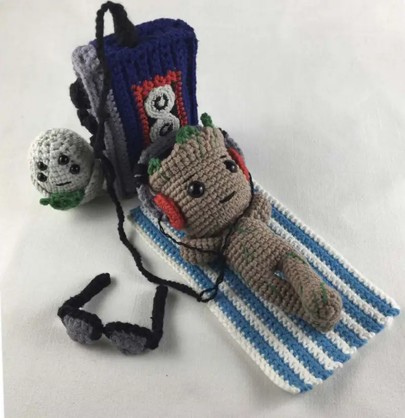 Complimentary Advanced crochet pattern: Groot Amigurumi Pattern - Simple to follow guide