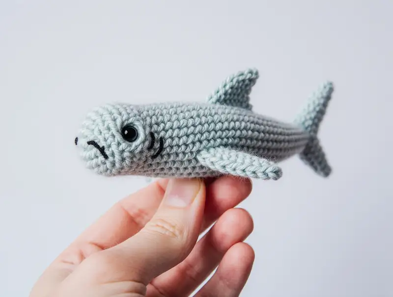 Complimentary Beginner Friendly crochet pattern: Hammerhead Shark Friend Amigurumi Pattern - Simple to follow guide