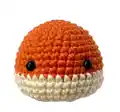 Victor Fox Amigurumi Pattern step 2 - assembly progress