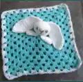 Cute Bunny Comforter Pattern step 4 - final assembly and finishing