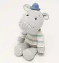 Bepo the Little Hippo Amigurumi Pattern step 2 - assembly progress
