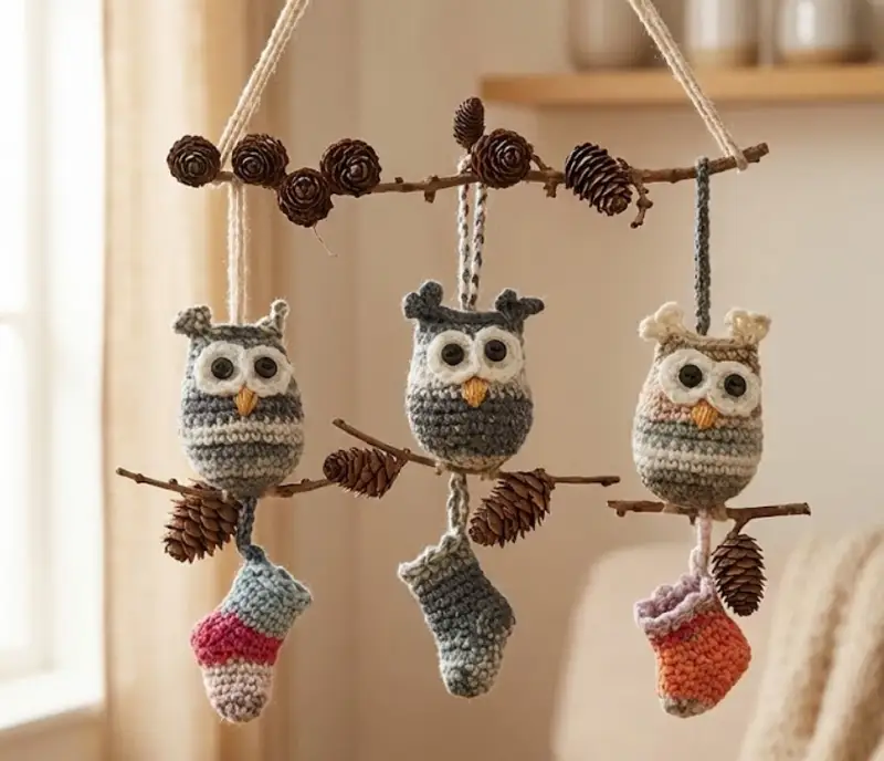 Complimentary Intermediate crochet pattern: Hopeful Owls Amigurumi Pattern - Simple to follow guide