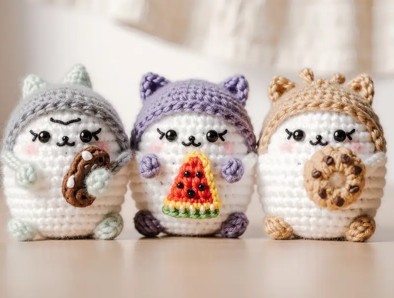 Complimentary Beginner Friendly crochet pattern: Hungry Hamsters Amigurumi Pattern - Simple to follow guide