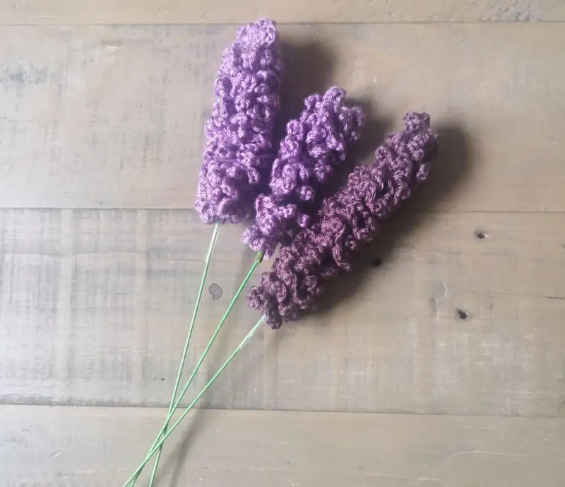 Complimentary Beginner Friendly crochet pattern: Lavender Plant Crochet Pattern - Simple to follow guide
