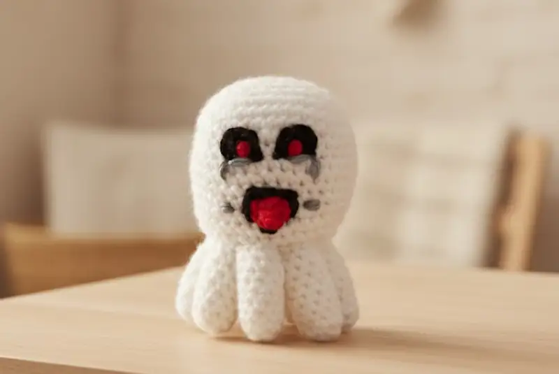 Complimentary Beginner Friendly crochet pattern: Ghast Minecraft Character Amigurumi Pattern - Simple to follow guide
