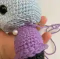 Potion Bottle Amigurumi Pattern step 3 - details and accessories