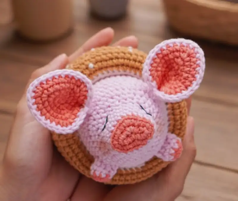 Complimentary Advanced crochet pattern: Pigs in a Blanket Amigurumi Pattern - Simple to follow guide