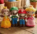 Mario Bros & Co. Amigurumi Pattern step 1 - construction progress
