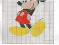 Mickey Mouse Blanket Crochet Pattern step 3 - details and accessories