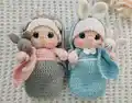 Baby Dolls with Complete Wardrobe Crochet Pattern step 4 - final assembly and finishing