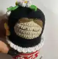 Matryoshka Nesting Dolls Amigurumi Pattern step 4 - final assembly and finishing