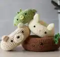 Forest Friends Stacking Amigurumi Pattern step 3 - details and accessories