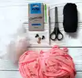 Adorable Squid Plush Amigurumi Pattern step 2 - assembly progress