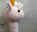 Baby Rattle Toy Collection Amigurumi Pattern step 4 - final assembly and finishing