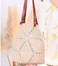 Trapeze Bag Crochet Pattern step 3 - details and accessories