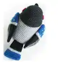 Birds of Winter Snowbird Amigurumi Pattern step 3 - details and accessories
