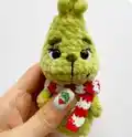 Grinch and His Friends Amigurumi Pattern step 4 - final assembly and finishing