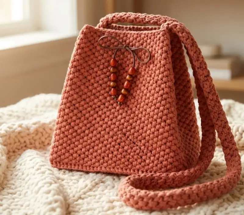 Complimentary Intermediate crochet pattern: Crochet Bags Maker Trio Pattern - Simple to follow guide