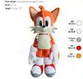 Tails (Sonic) Amigurumi Pattern step 2 - assembly progress