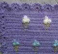 Sweet Ice Cream Crochet Blanket Pattern step 3 - details and accessories